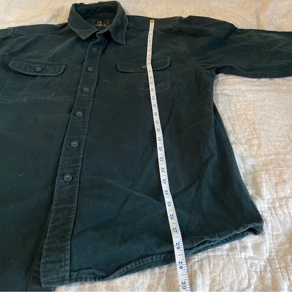 Dark Green Redhead Flannel - Size L - Picture 4 of 7